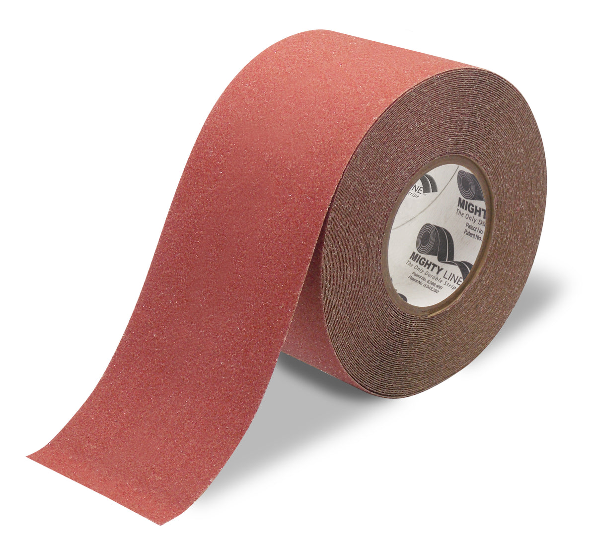Red anti-slip floor tape 4" — high-traction walkways, ramps, and 5S safety zones