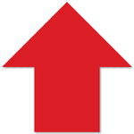 Red PVC floor marking shape 5" — 5S floor layouts, equipment zones, and pedestrian pathways