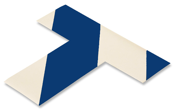 White PVC floor marking shape 2" — 5S floor layouts, equipment zones, and pedestrian pathways