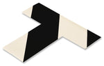 Black PVC floor marking shape 2" — 5S floor layouts, equipment zones, and pedestrian pathways