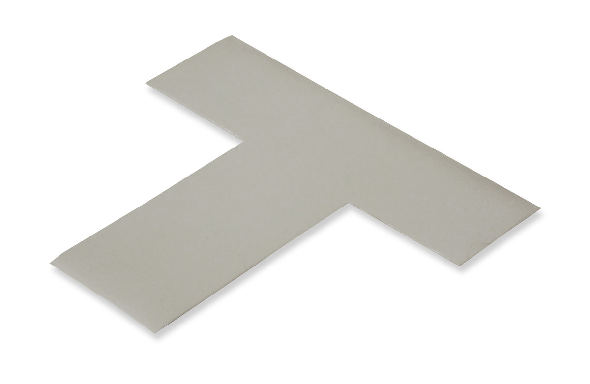Gray PVC floor marking shape 2" — 5S floor layouts, equipment zones, and pedestrian pathways