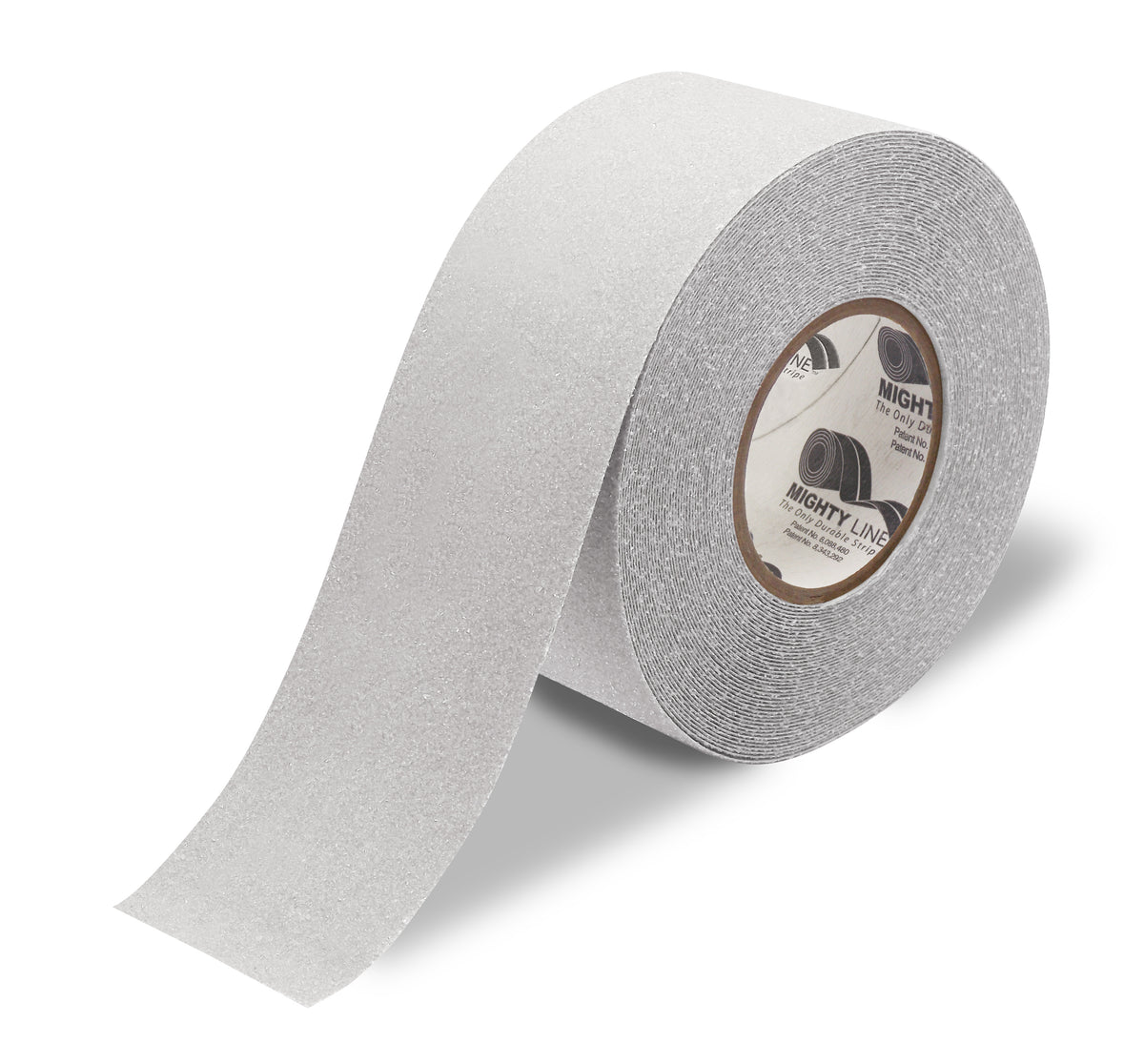 White anti-slip floor tape 3" — high-traction walkways, ramps, and 5S safety zones