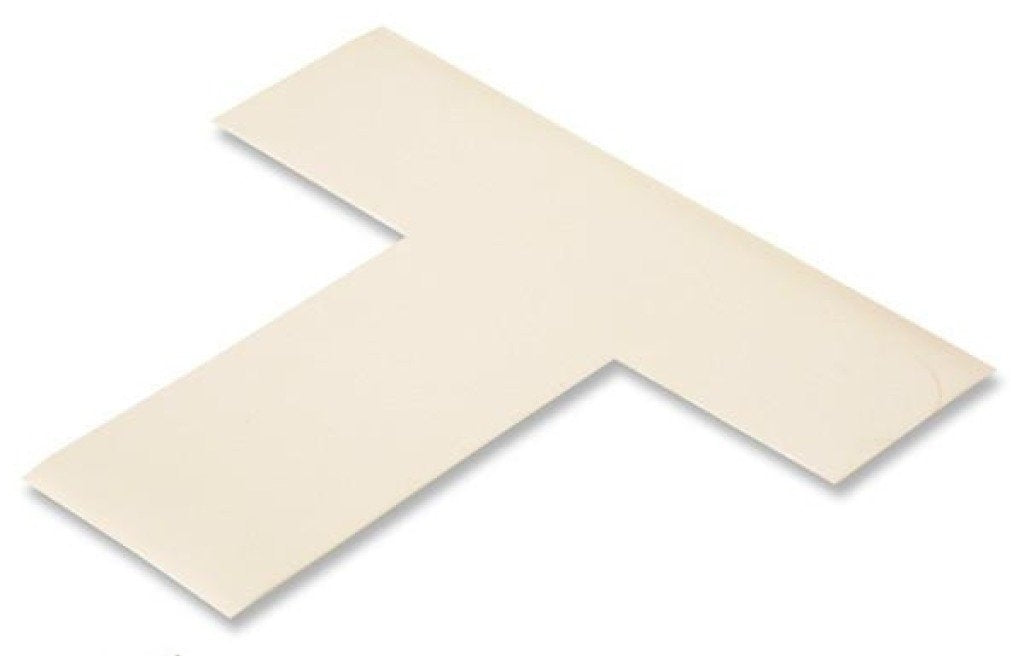 White PVC floor marking shape 2" — 5S floor layouts, equipment zones, and pedestrian pathways