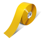 Yellow PVC floor marking tape 4" — warehouse aisle striping, traffic lanes, and 5S safety marking