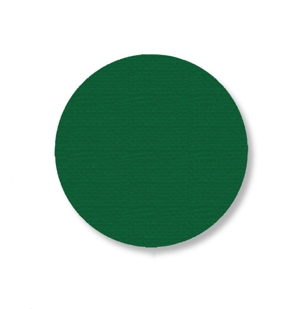 Green PVC floor marking shape 5" — 5S floor layouts, equipment zones, and pedestrian pathways